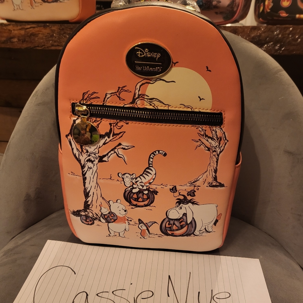Disney Halloween Winnie the pooh mini back pack
